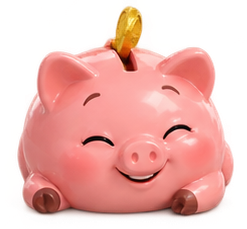 Petit cochon qui somnole